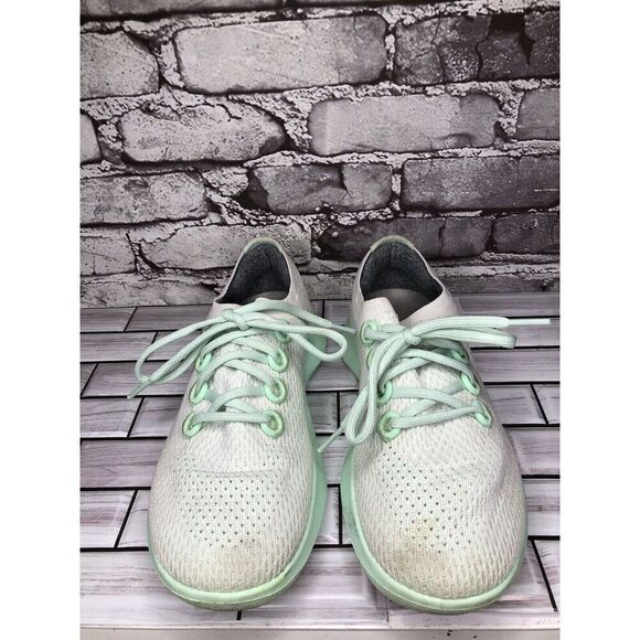 allbirds Tree Dashers Lime Green Running Shoes Casual Sneakers Women Sz 9M US/39 - Picture 5 of 16